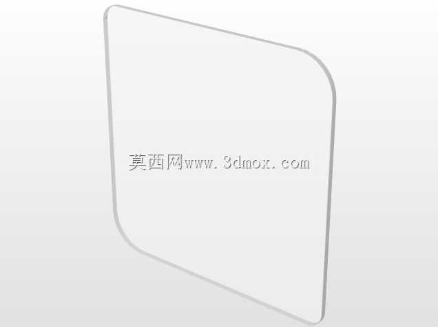 钢和玻璃边桌“隔间”