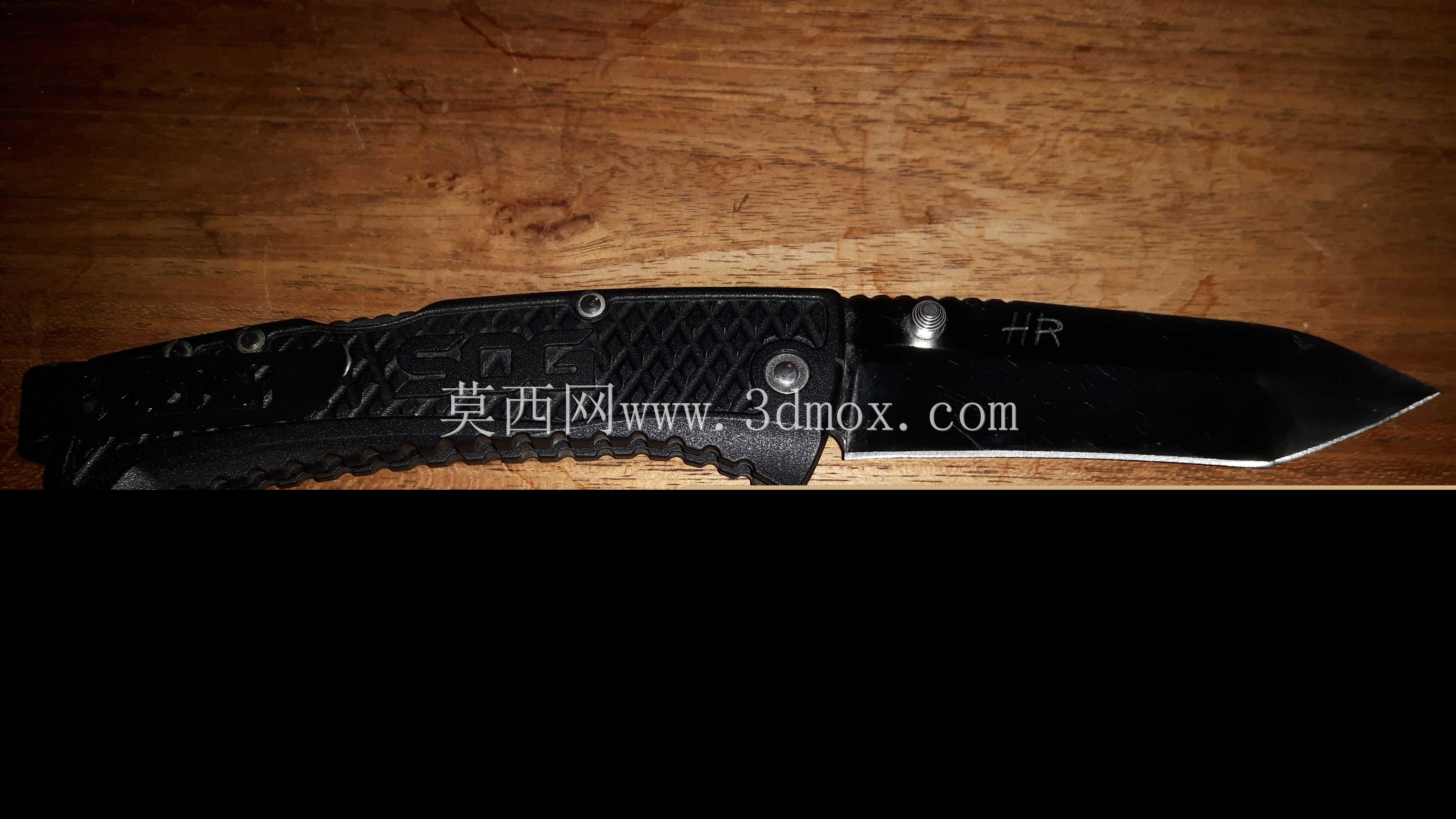 我的SOG牵引Tanto