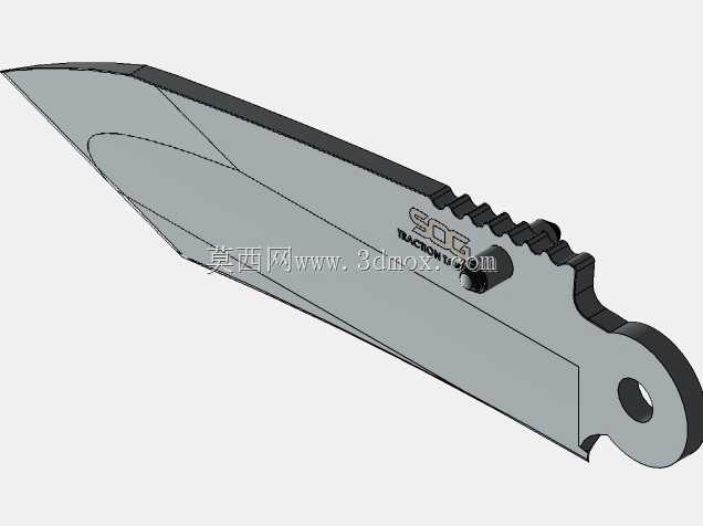 我的SOG牵引Tanto