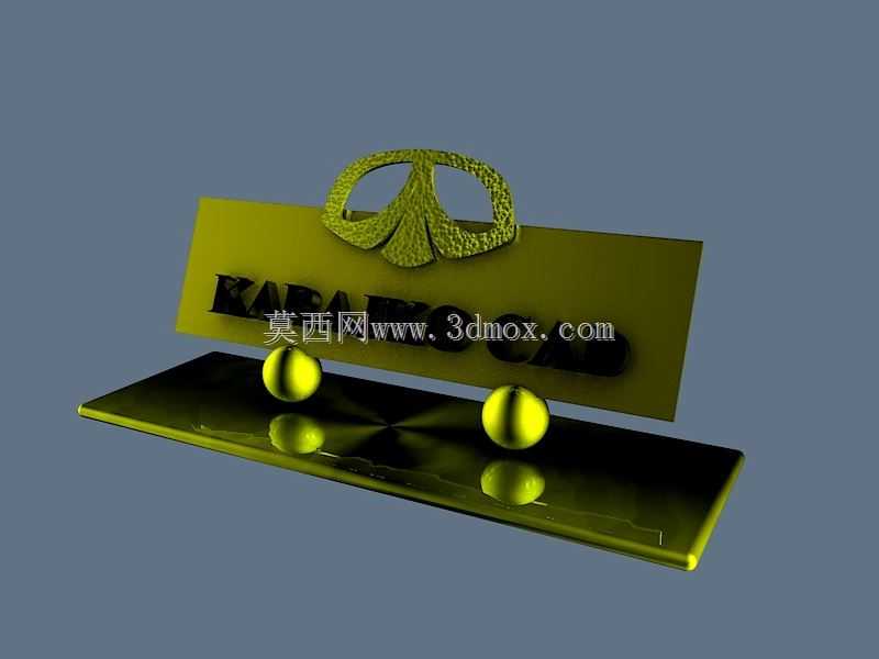 桌面KARAJKO CAD的铭牌