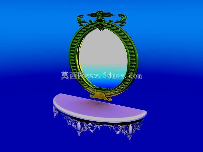 黄铜和大理石壁架3D-CNC