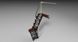 Escalera compensada��Spacesaver�������¥��