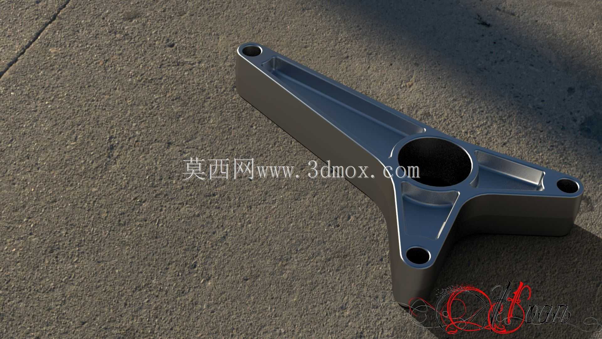 基于蓝图的斜杆三维建模