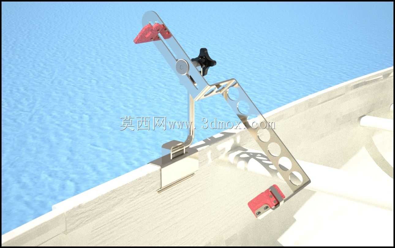 捕集器独木舟用通用杆架