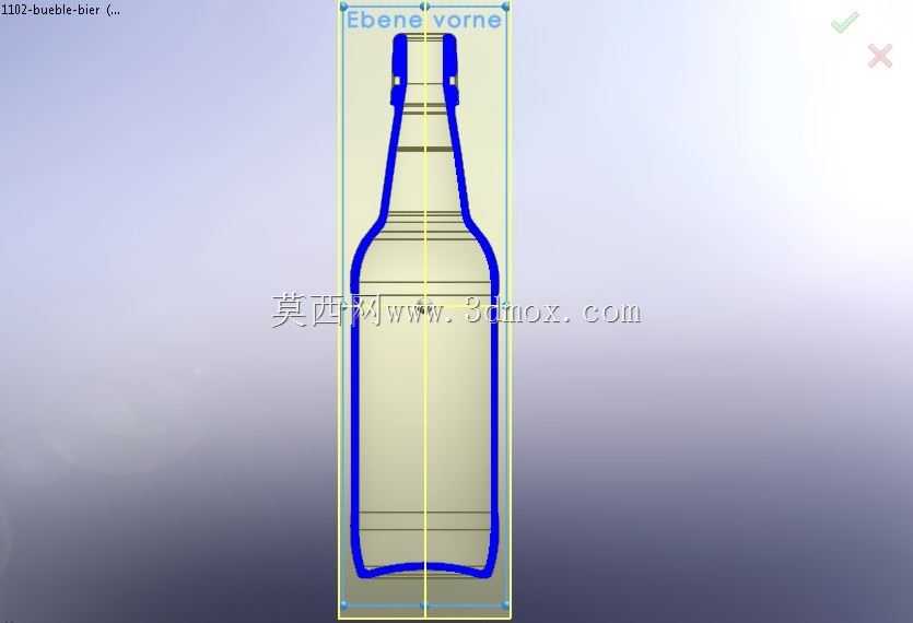 非酒精麦芽啤酒瓶
