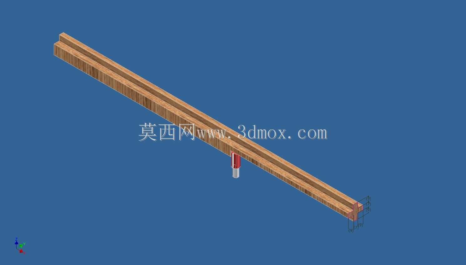 �������ľ����������̳�һ��25 x 25 x 500 mm