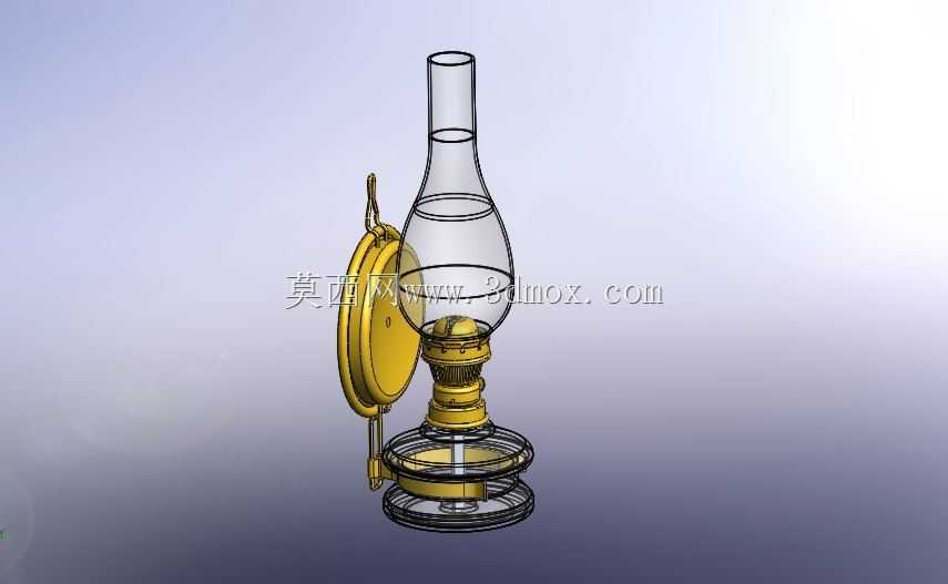 旧煤油灯