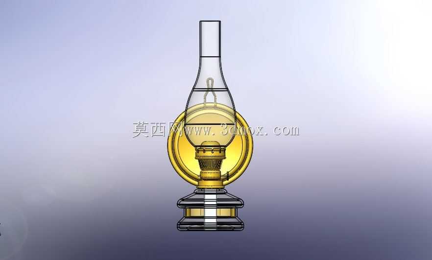 旧煤油灯