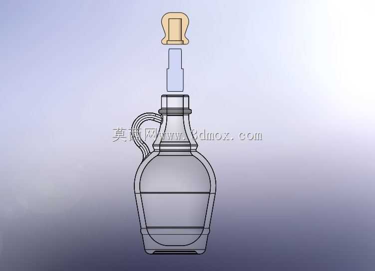装蜂蜜的玻璃瓶