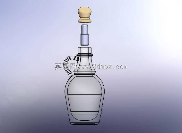 装蜂蜜的玻璃瓶
