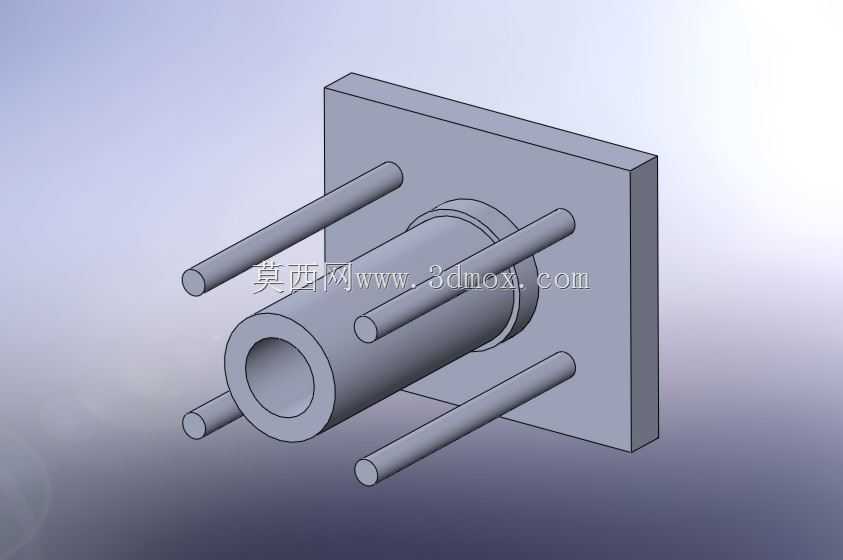 ֱ��ʽboxermotorֱ�ߵ������������ģ��