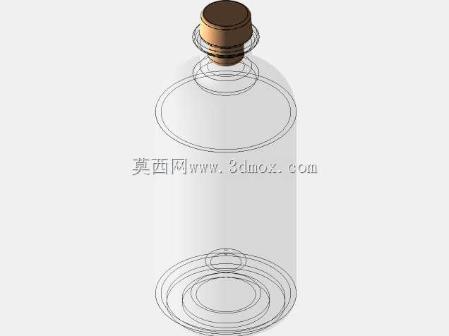 一瓶完整的覆盆子酒