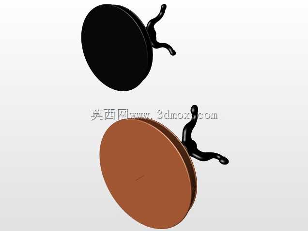 圆形Cabriol桌腿