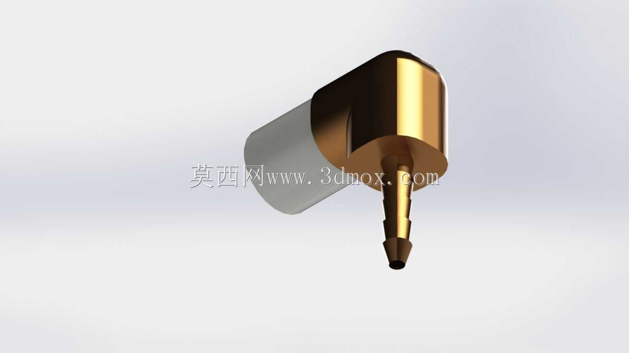 90度软管倒钩直径1/4英寸管道-1/4英寸NPTM