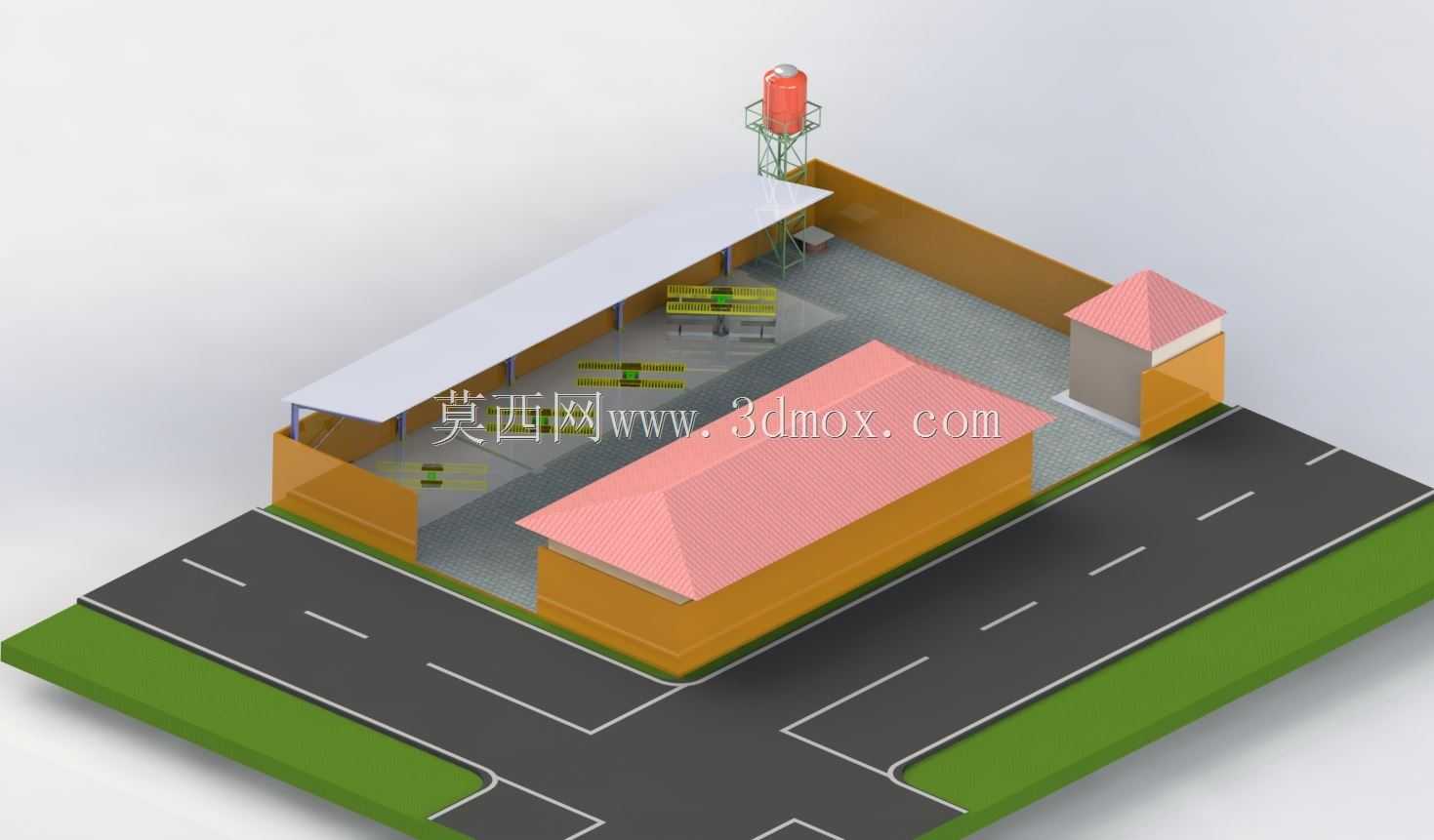 印度尼西亚KONSEP地区洗车场