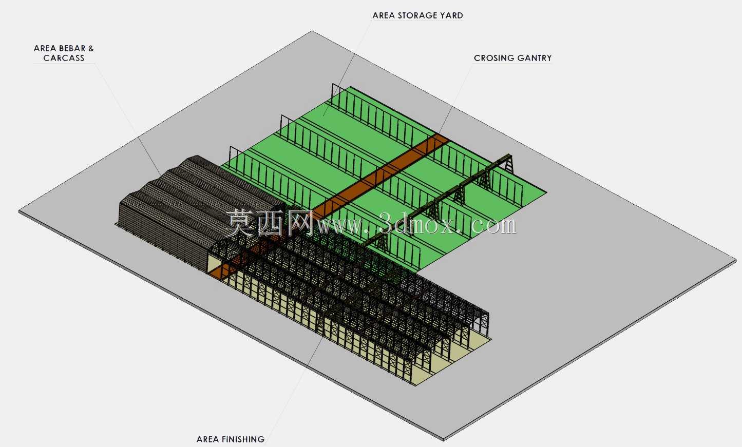 区域系统机架40吨、30吨和高架10吨
