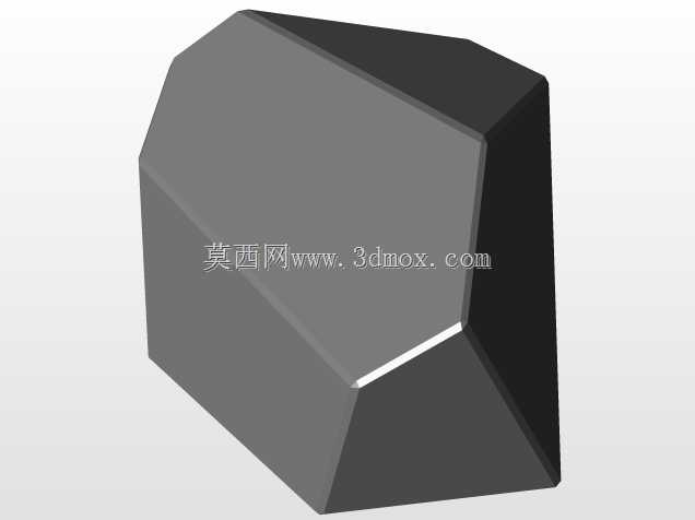 Voronoi断裂打印在位金字塔拼图