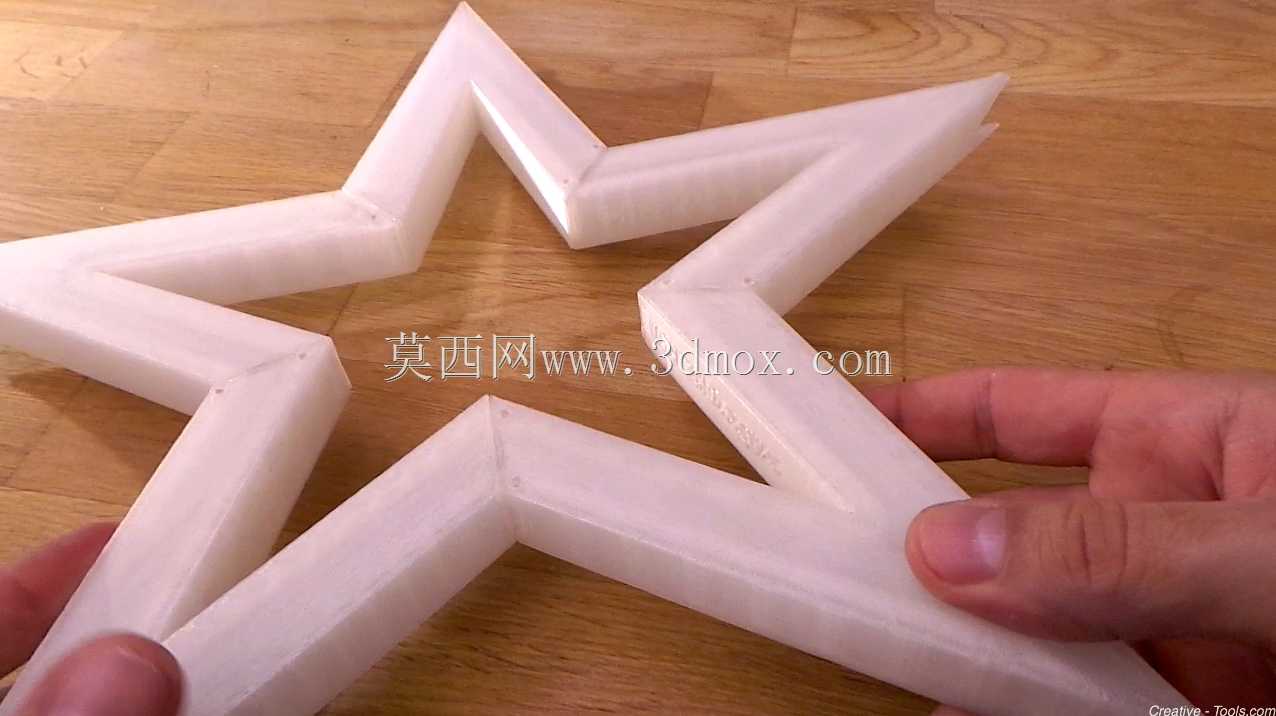 织女星-LED点亮的圣诞之星