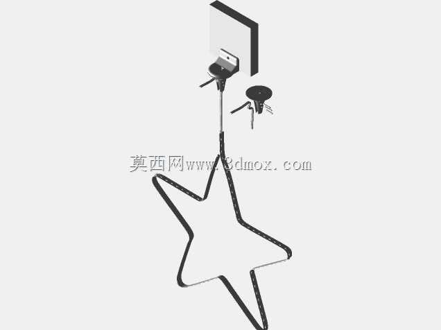 织女星-LED点亮的圣诞之星