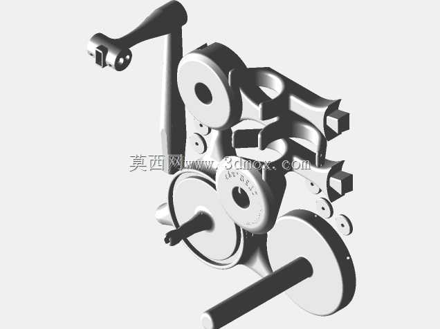 通用独立灯丝线轴支架(完全3D打印)