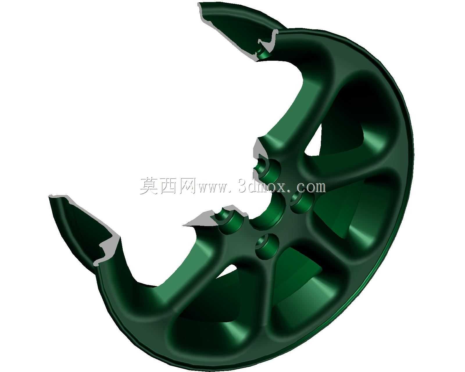 RUEDA(rin-轮辋-车轮)铝合金16X6.5 3D MODELO 03