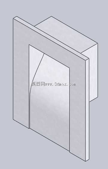 MN800-Puxador Pamar-PUNTO-60X54。