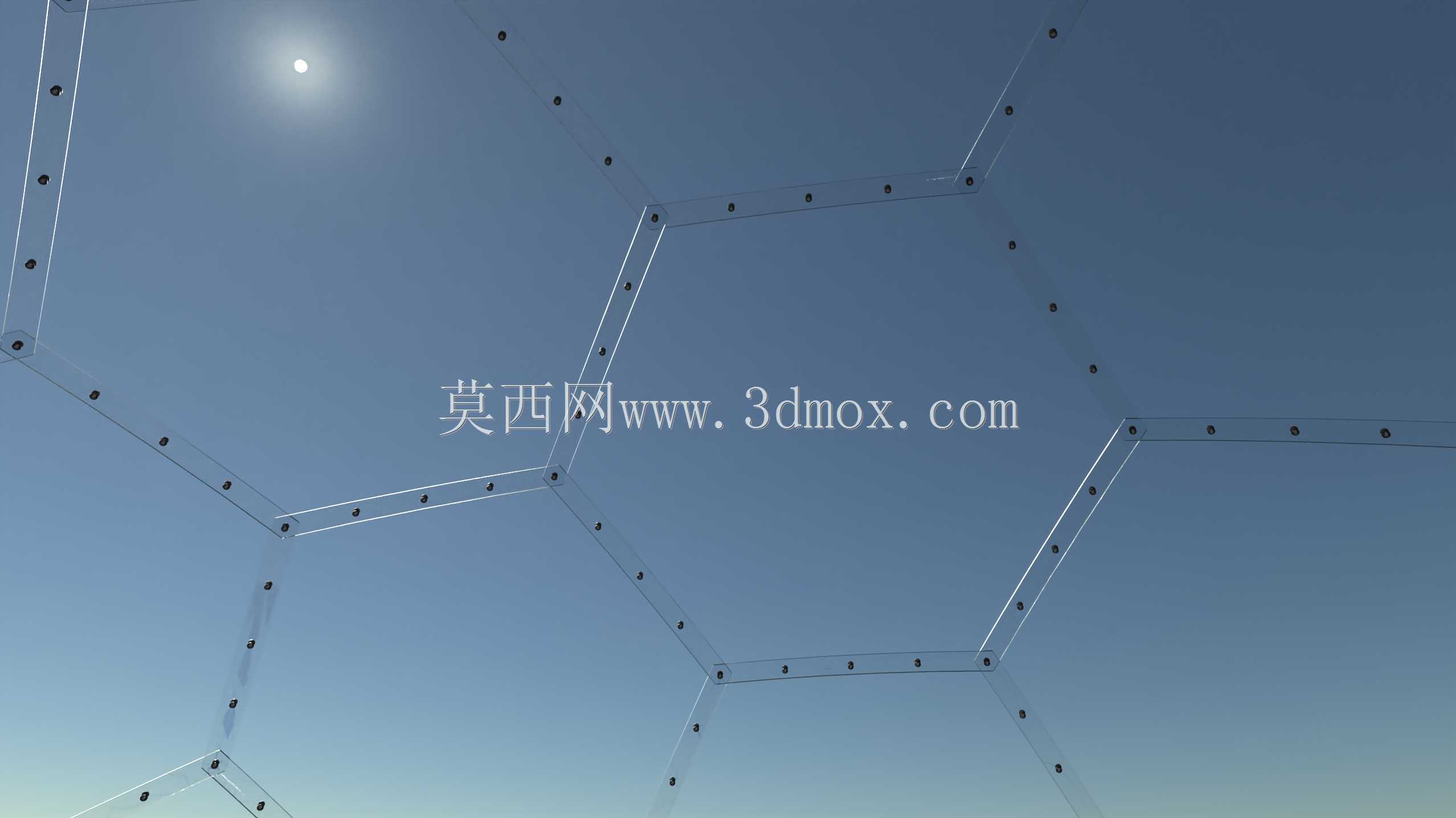 无框测地线穹顶结构