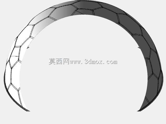 无框测地线穹顶结构