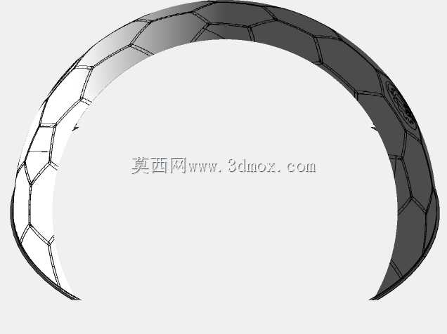 无框测地线穹顶结构