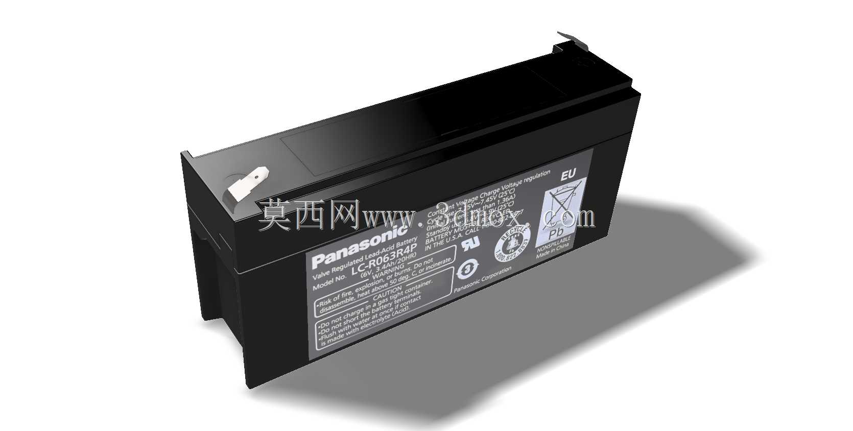 LC-R063R4P铅酸蓄电池-6V,3.4Ah