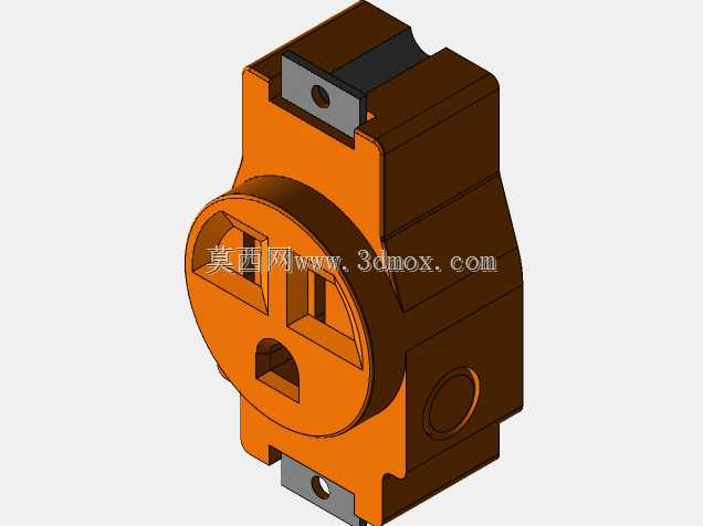 Leviton 15A 125V单工插座