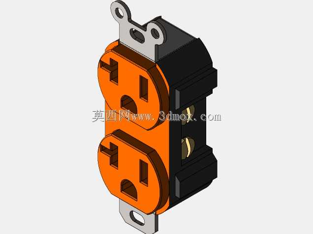 Leviton 125V-20A双联插座