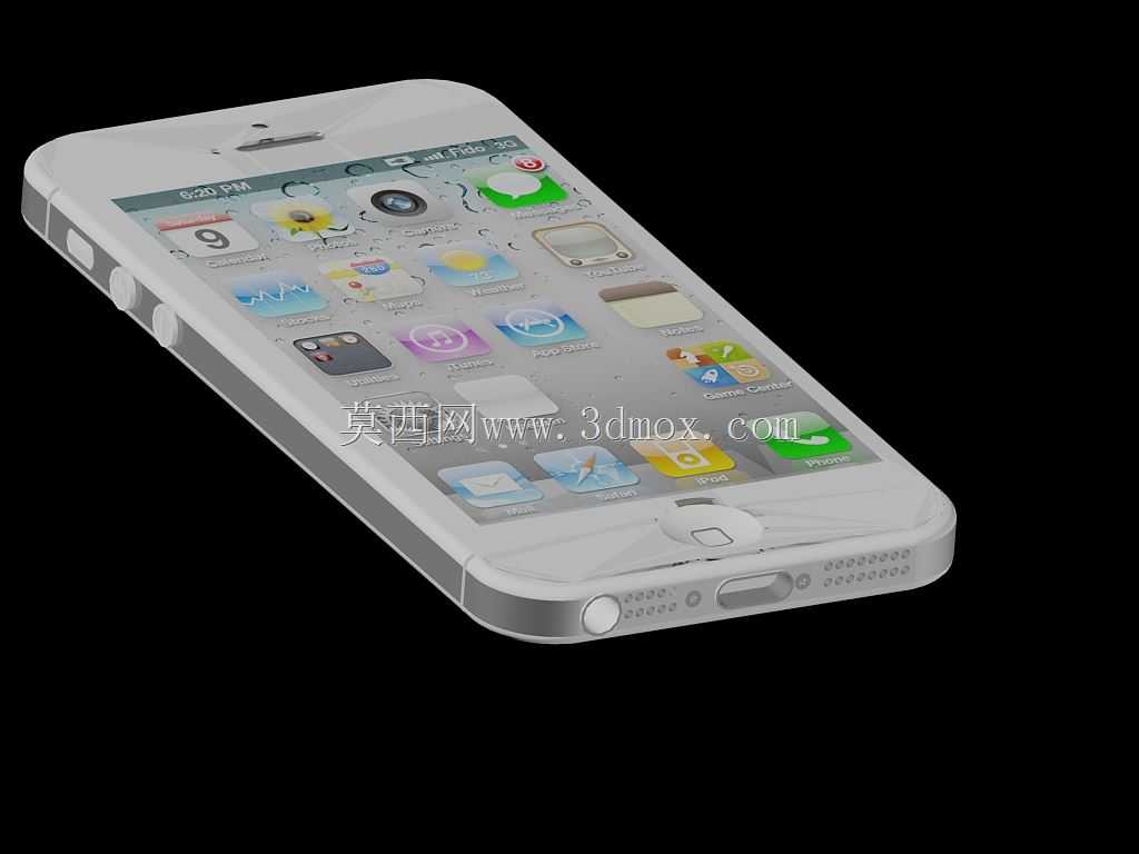 iphone5s三维建模