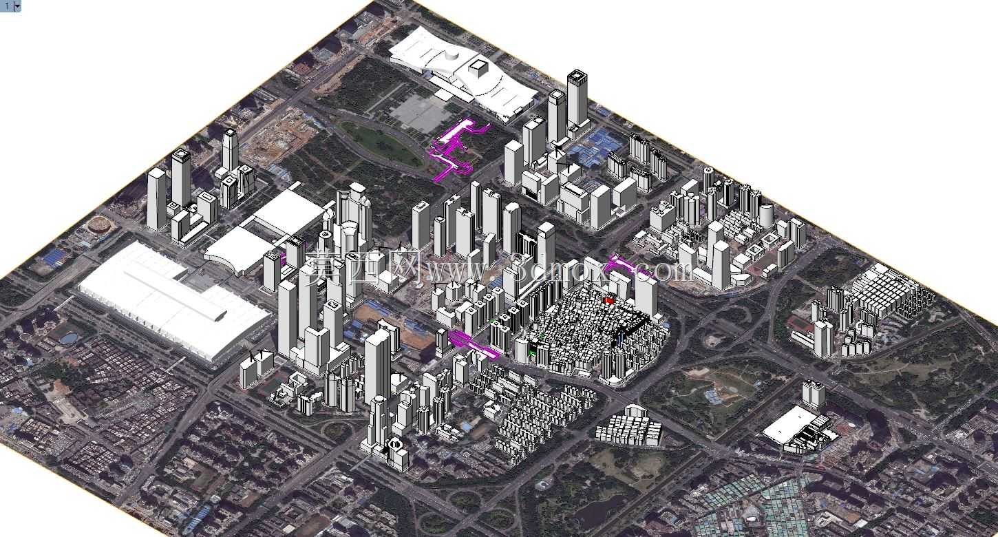 中国深圳港厦。城市群研究
