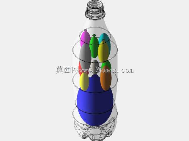 带气球的鸡蛋瓶