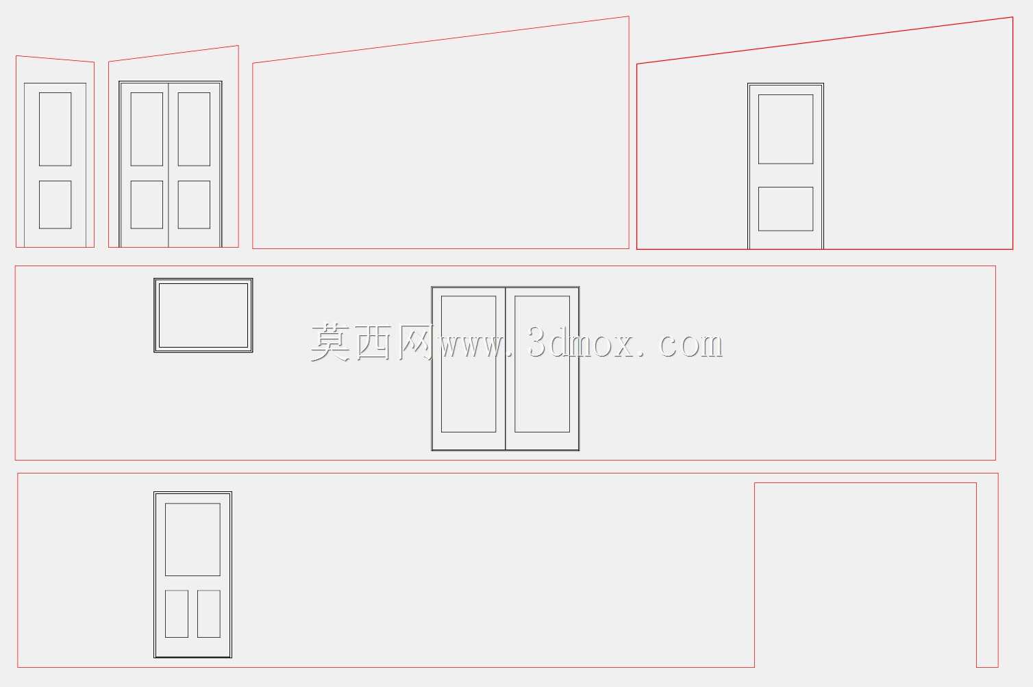 2019 TSA House CNC/DXF、激光雕刻机/AI、3D打印文件