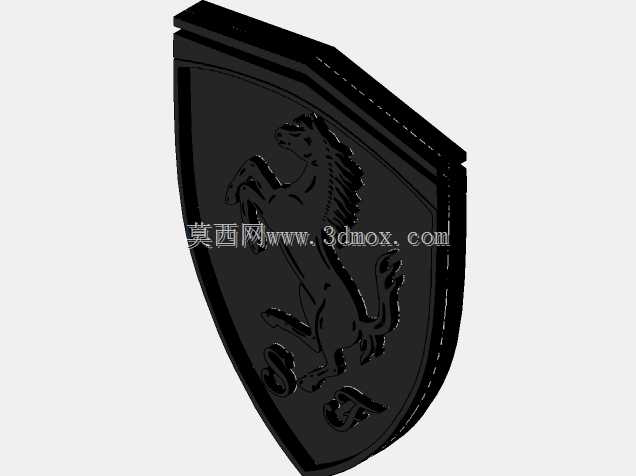 法拉利标志+奖金3D打印小工具
