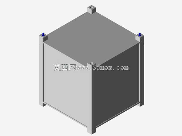 4第1U部分立方卫星
