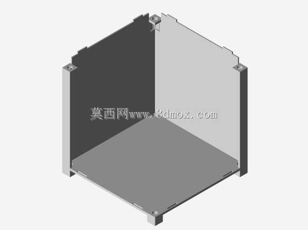 4第1U部分立方卫星