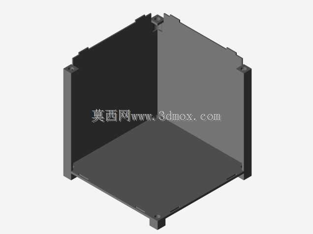 4第1U部分立方卫星