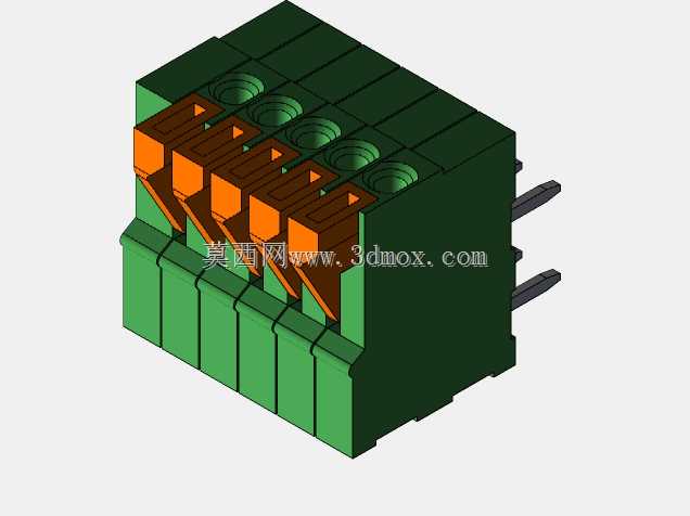 PCB弹簧接线板DG 141R(KF141R)-2.54