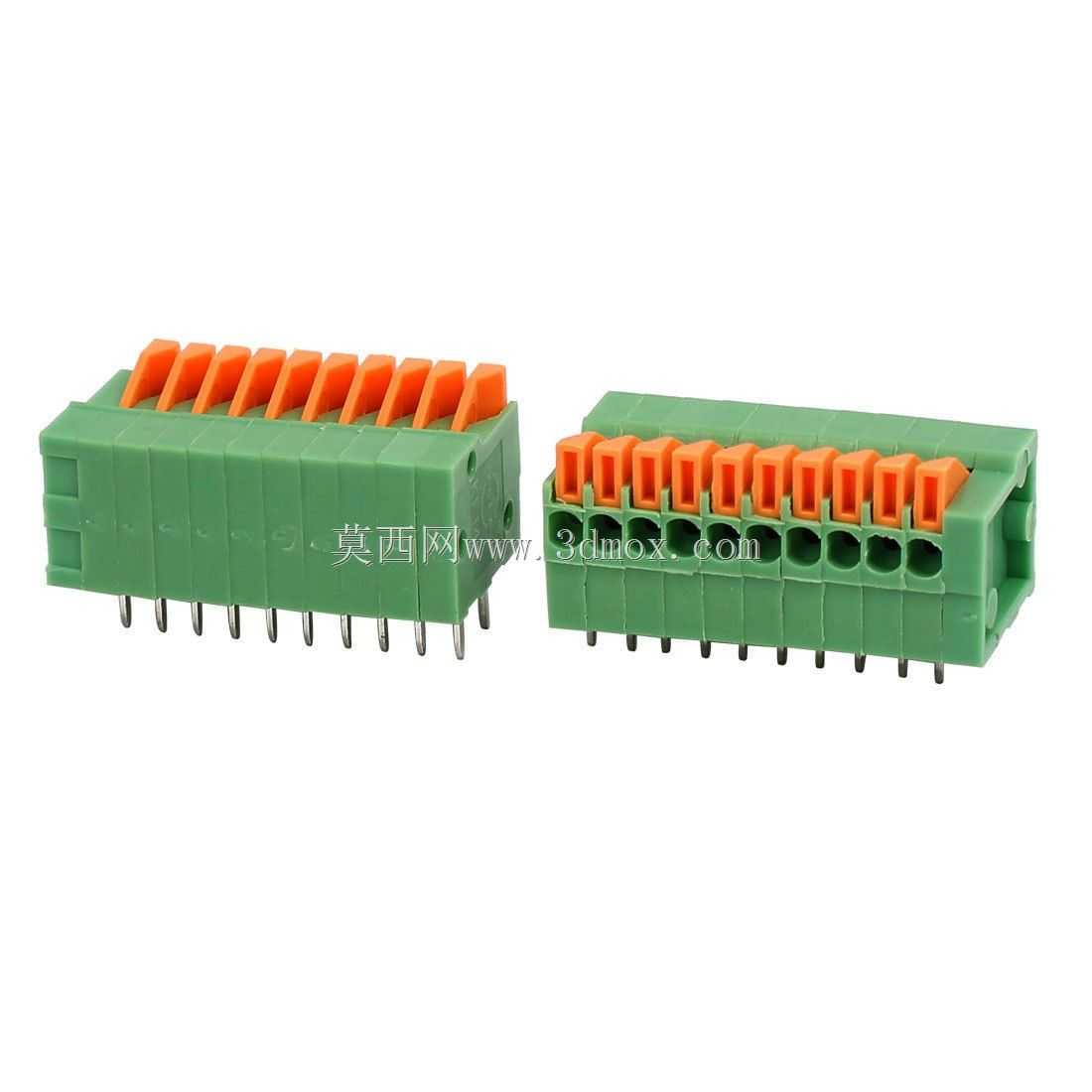 PCB弹簧接线板DG 141R(KF141R)-2.54