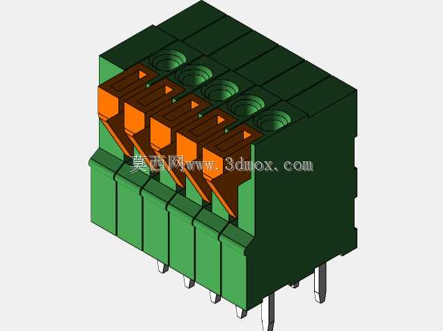 PCB弹簧接线板DG 141V(KF141V)-2.54