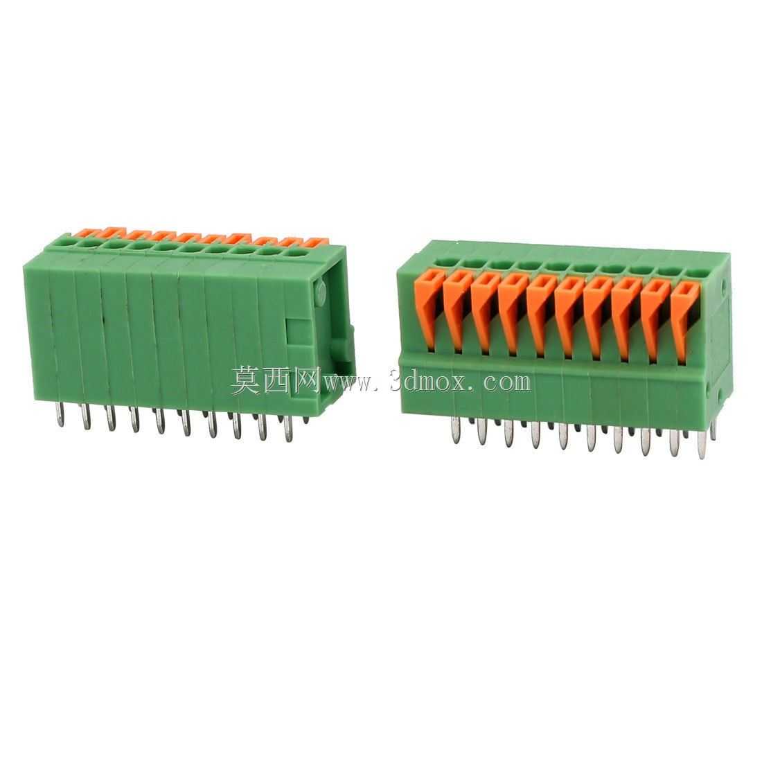 PCB弹簧接线板DG 141V(KF141V)-2.54