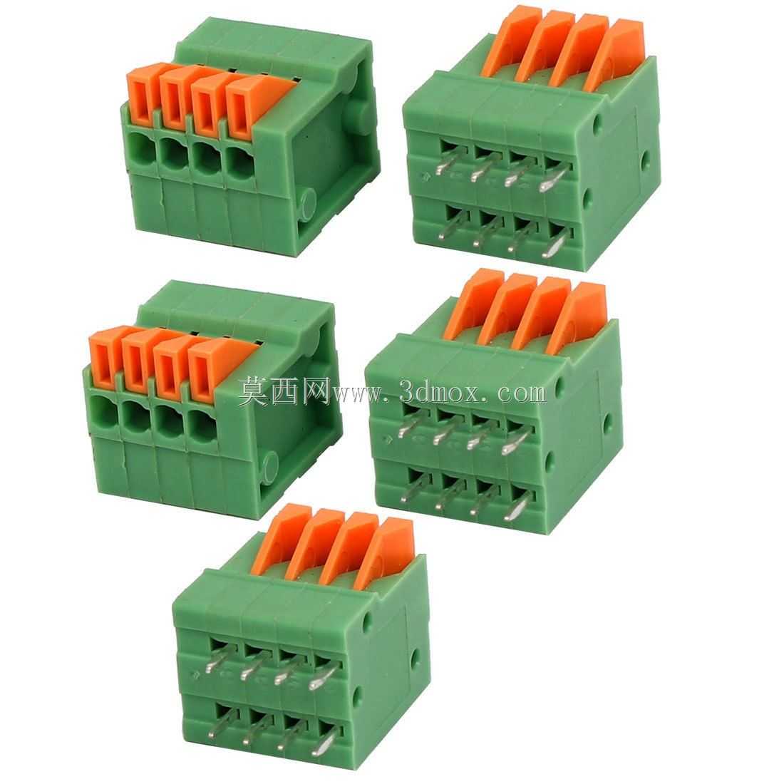 PCB弹簧接线板DG 141V(KF141V)-2.54