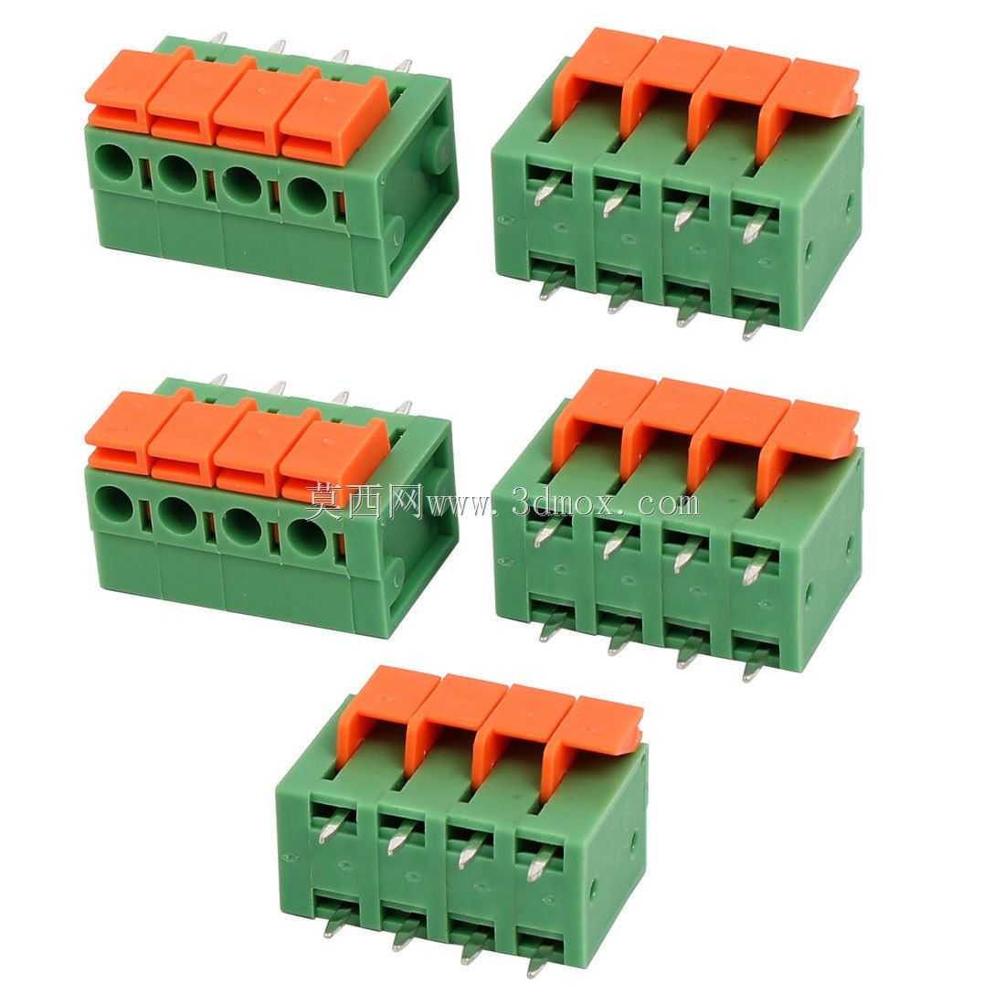 PCB弹簧接线板DG 142V(KF142V)-5.08