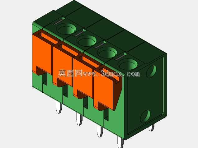 PCB弹簧接线板DG 142V(KF142V)-5.08