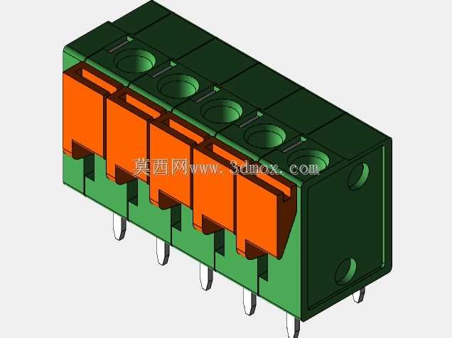 PCB弹簧接线板DG 142V(KF142V)-5.08