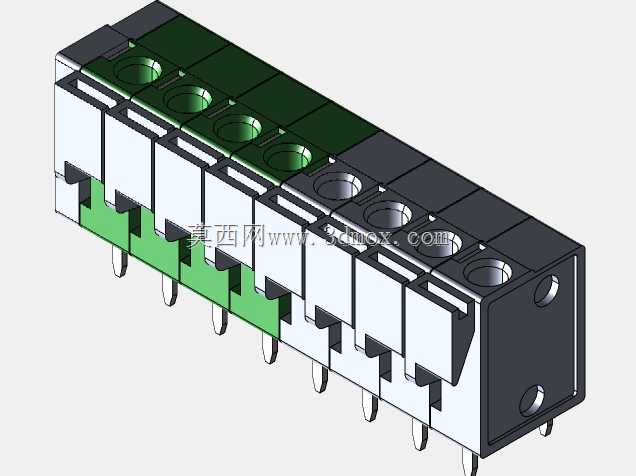 PCB弹簧接线板DG 142V(KF142V)-5.08