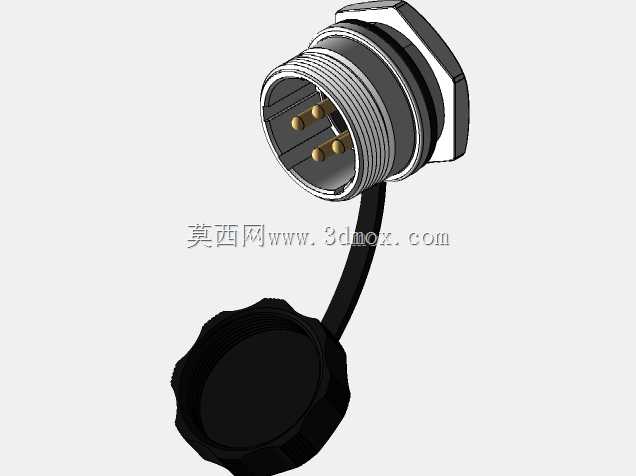 连接器伟普WS24J4ZM 4针